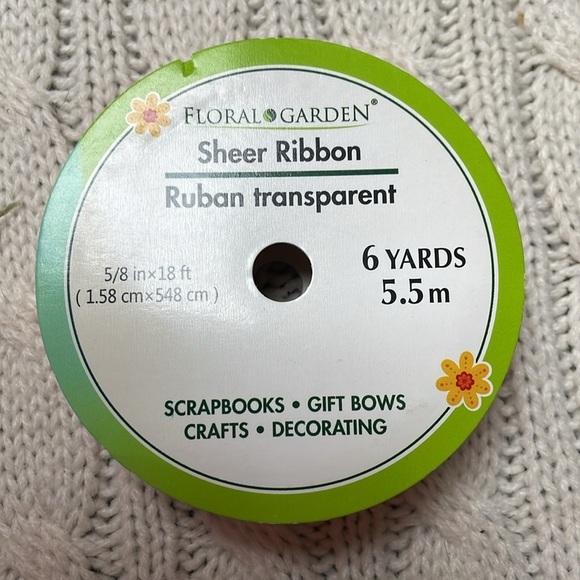 15 spools of ribbon (7 NWOT/8 partially used, 140+ yards) rainbow Easter crafts - Picture 2 of 10